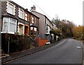 Woodland Villas and Woodland Place south of Graig, Pontypridd