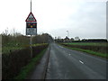 Approaching the level crossing on Lytham Road