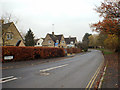 North on Roman Way, Bourton-on-the-Water