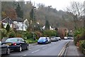 Houses on the side of the Caterham Valley in Stafford Road