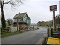 Rauceby level crossing