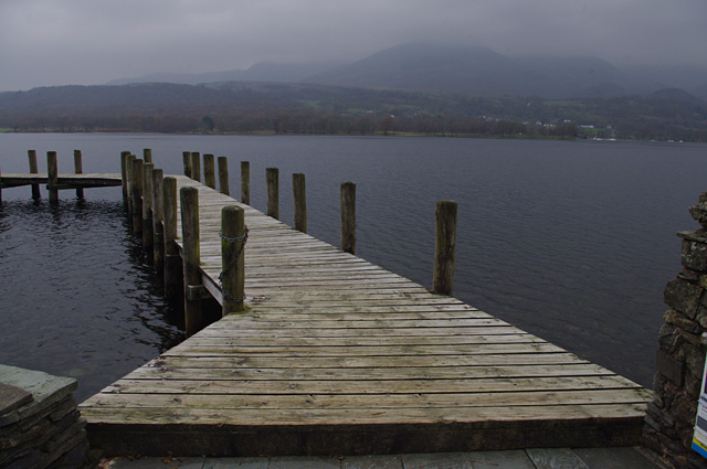 Brantwood jetty, Coniston Water
