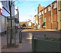 Roadworks on Hamnett Street