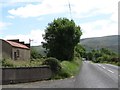 View east along the B27 (Kilkeel Road)