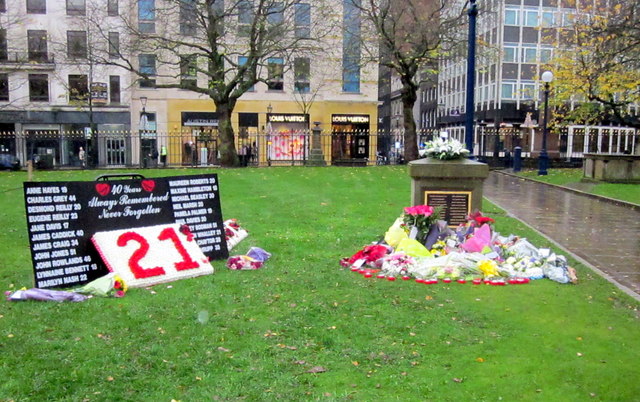 Birmingham Pub Bomb Victims Memorial 40th Anniversary