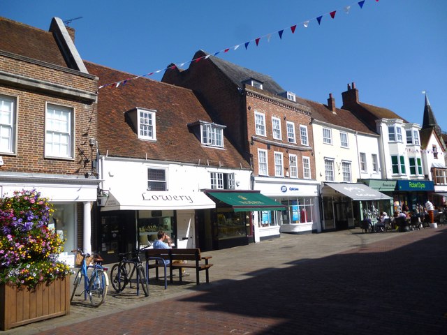 Shops in North Street, Chichester