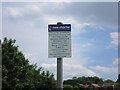 SJ9593 : New Charter car park sign by Gerald England