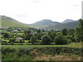 Pb Timber Saw Mills viewed across the Upper Bann from the B27 (Kilkeel Road)