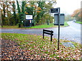 Junction of Youngstroat Lane and Chertsey Road