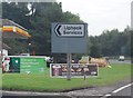Sign for Liphook Services