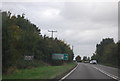 A140 approaching Mendlesham Industrial Estate