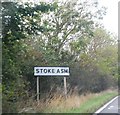 Stoke Ash, A140