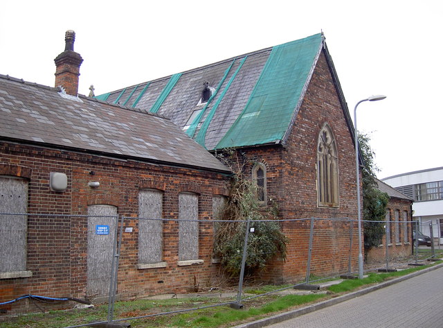 South end of netted chapel