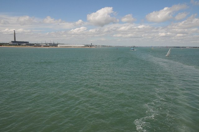 View to Calshot Spit