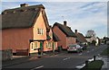 Ickleton: plaster and thatch