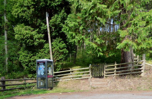 Telephone box, Elan Valley