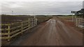 NT9837 : Wind farm access track, Barmoor Wind Farm (2) by Graham Robson