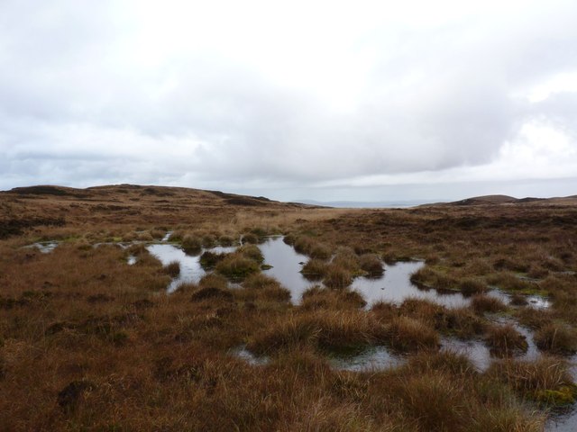 Moorland pools near Cnoc na... © Becky Williamson cc-by-sa/2.0 ...