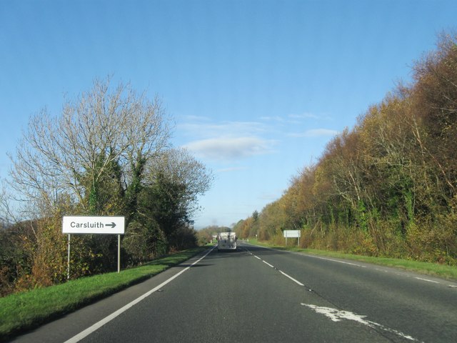 A75 westbound © Alex McGregor cc-by-sa/2.0 :: Geograph Britain and Ireland