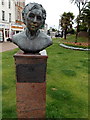 Agatha Christie statue in Torquay