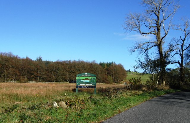 Entrance to Galloway Forest Park
