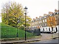 Claremont Square, N1 - southwest corner and south side