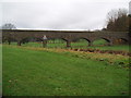 Former aqueduct now used as foot and cycle path