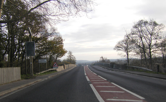 A96 crossing the River Findhorn