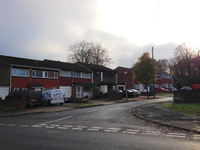 Slade Close, Lordswood © Chris Whippet :: Geograph Britain and Ireland