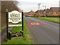 SK6191 : Harworth and Bircotes village sign by Alan Murray-Rust