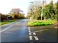 Looking along Windlesham Road from Woodcock Lane junction