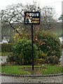 Pulham Market Village sign