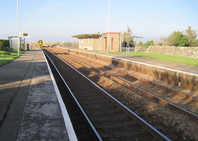 Rhosneigr Railway Station Anglesey © Nigel Thompson Cc By Sa20