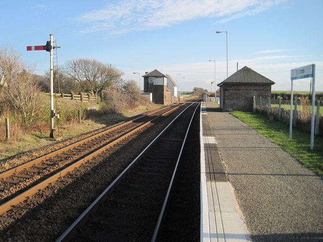 Ty Croes railway station, Anglesey