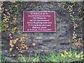 Plaque at Highbury Corner commemorating loss of life by V1