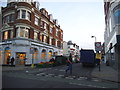 Leeland Road at the junction of Ealing Broadway