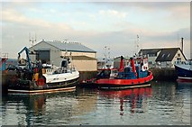 NS3031 : Troon Harbour by Mary and Angus Hogg