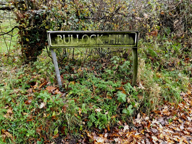 Bullock Hill sign