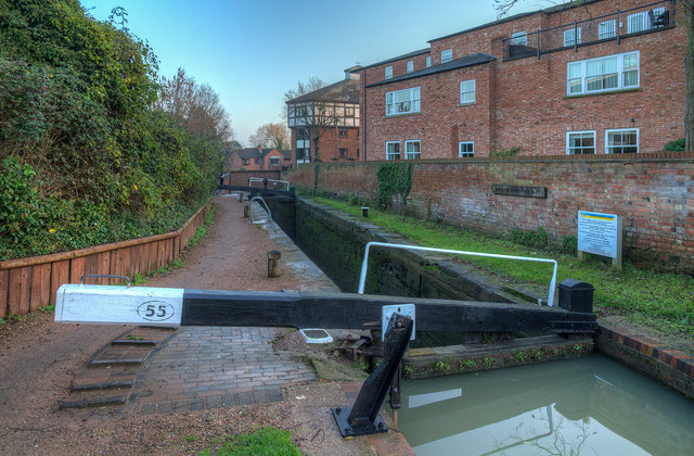Lock 55, Stratford-upon-Avon Canal