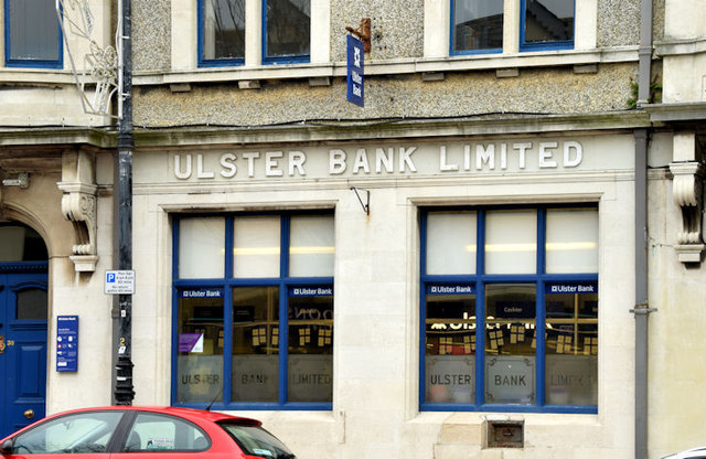 The Ulster Bank, Donaghadee - November... © Albert Bridge ...