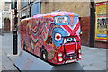 TQ3080 : Bus Art, 'Swinging London' by Oast House Archive