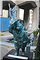 TQ3281 : "Good Morning, London" Paddington Bear, Guildhall Square by Oast House Archive