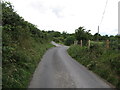 Sharp bend on the northern section of Goward Road