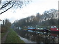 Moorings southwest of Walton Bridge