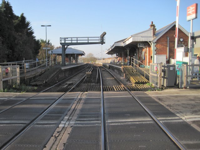 Ford Railway Station Sussex © Nigel Thompson Geograph Britain And