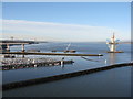 NT1279 : The Firth of Forth from the road bridge by M J Richardson
