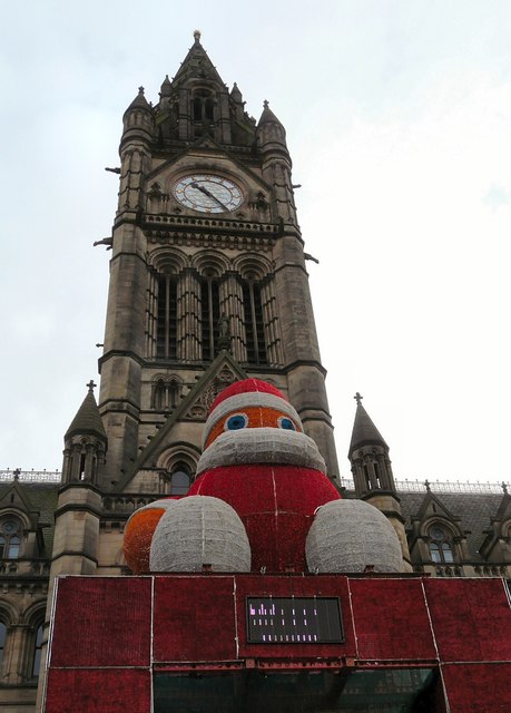 Santa at the Town Hall