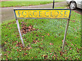 Forge Close sign