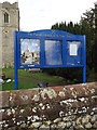 TM1178 : St.Peter's Church Notice Board by Geographer