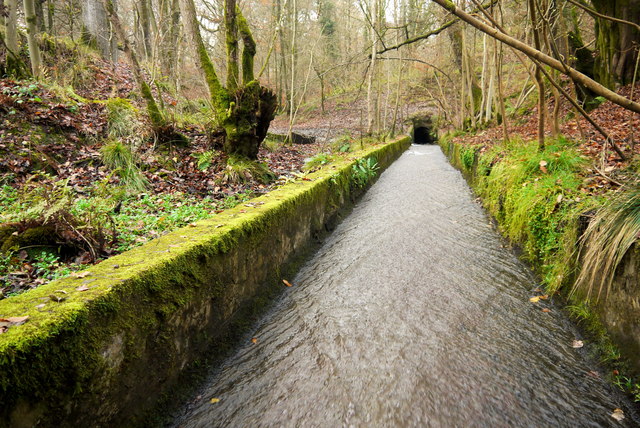 Concrete Trough of the Cannop Brook